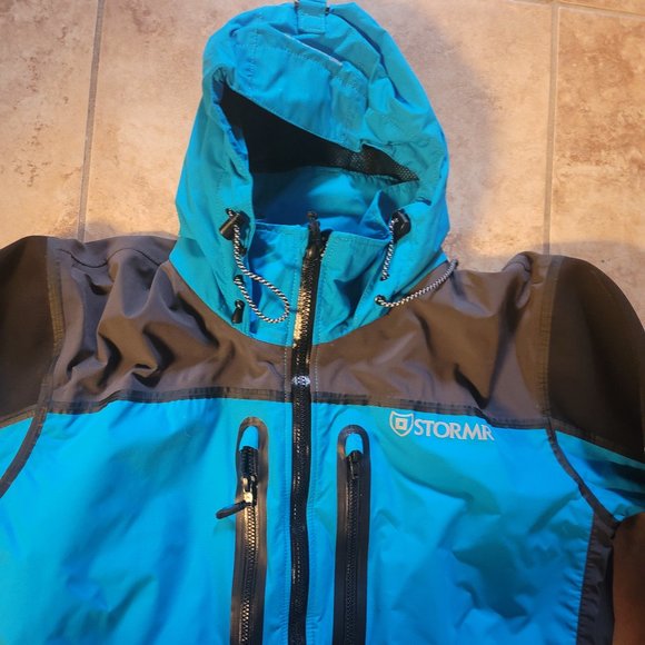 Stormr Neoprene Typhoon Style Vapor Jacket US Men's size XL Excellent Condition - Picture 2 of 16
